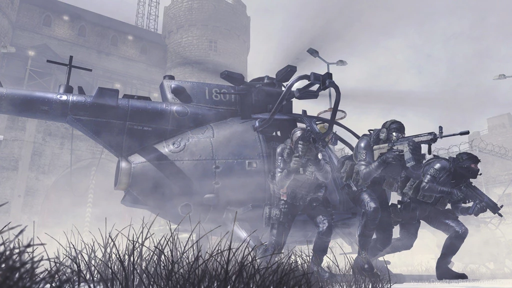 1920x1080 The Gulag, Mw2, Host, Ghost, Call Of Duty, Helicopter ...