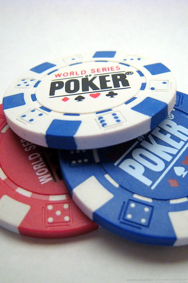 Download World Series Poker Chips Wallpapers For iPhone 4