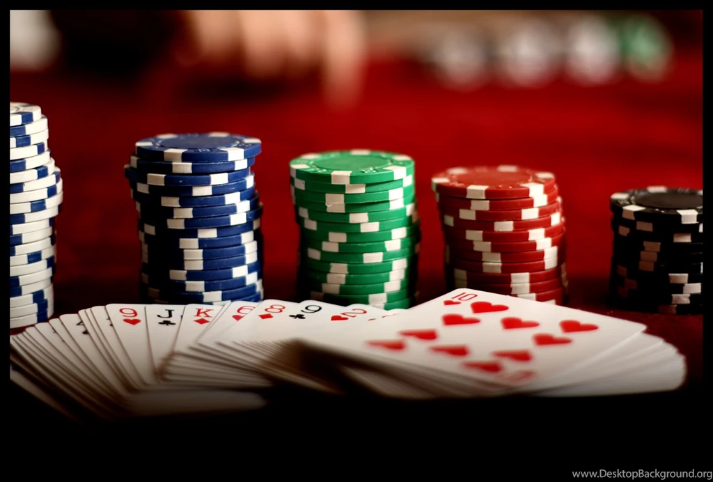 Poker Cards And Chips Wallpapers Image