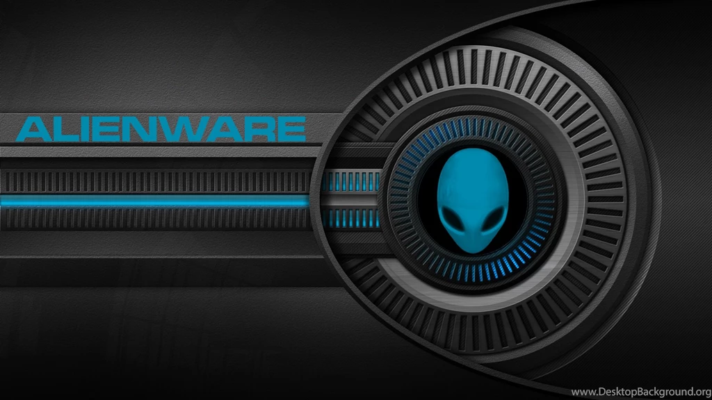 Wallpapers Blue Alien Alienware Logo Kingdom 1920x1080