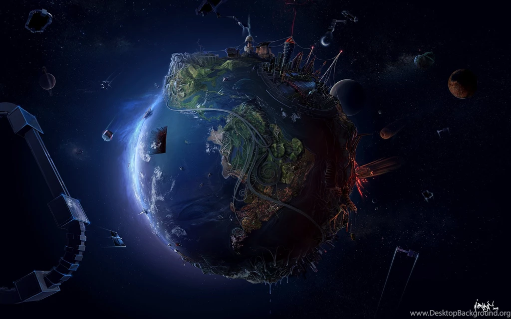 High Tec Alien Planets Wallpapers   Pics About Space