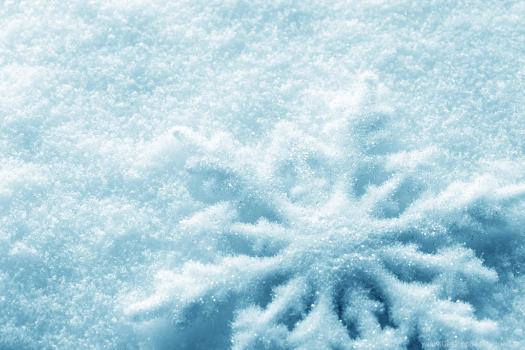 White Snowflakes Wallpapers
