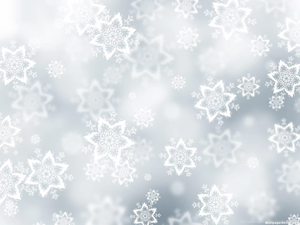 White Snowflakes Wallpapers