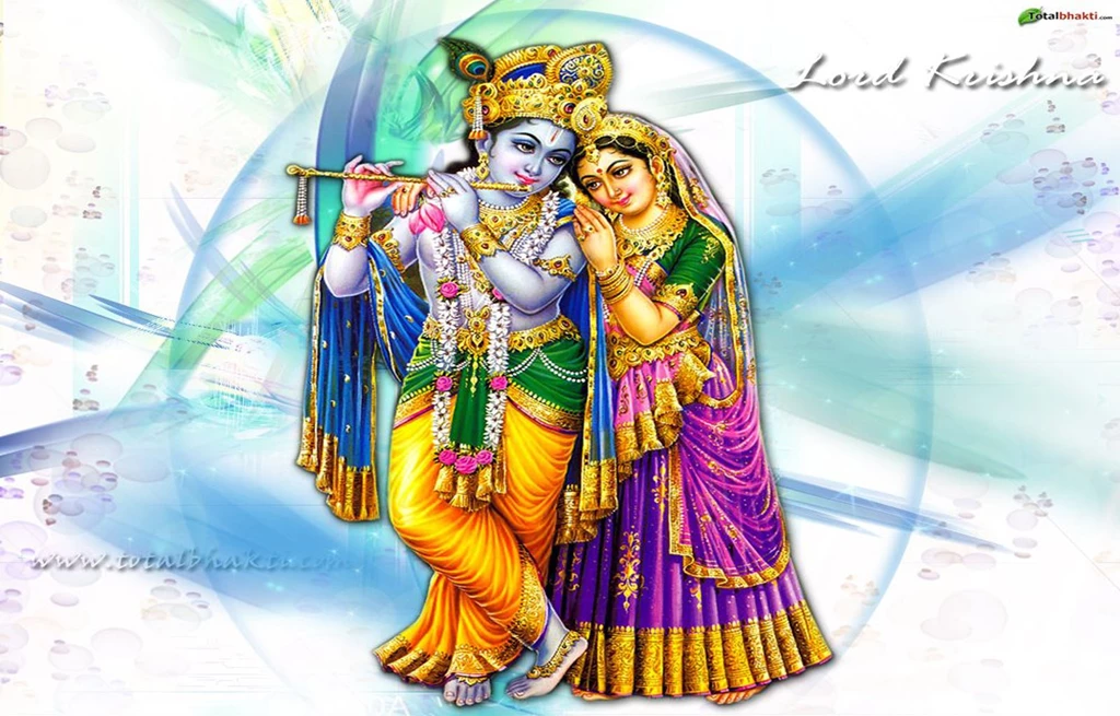 Krishna Wallpaper, Hindu Wallpaper, Lord Krishna With Radha Image ...