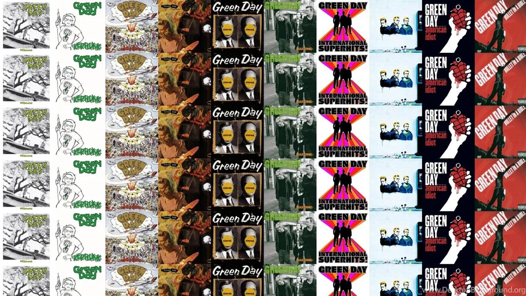 Green Day 39smooth Kerplunk Dookie Insomniac Nimrod Warning ...