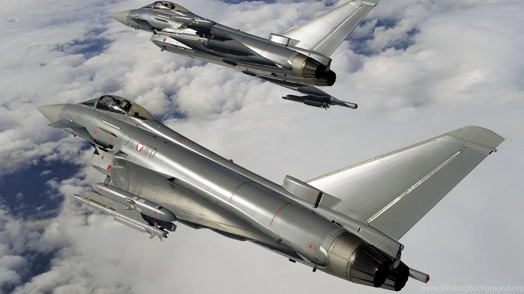 Eurofighter Typhoon Aircraft Air Force Clouds Military Wallpapers ...