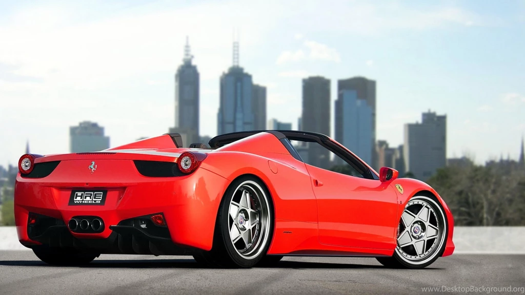 Ferrari 458 Italia White HD Wallpapers   Image