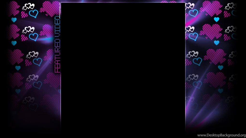 DeviantArt: More Like =Abstract Girly heart= Youtube Backgrounds By ...