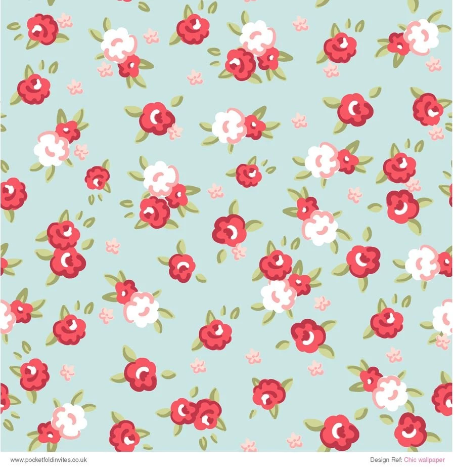 Patterned Paper Chic Wallpapers