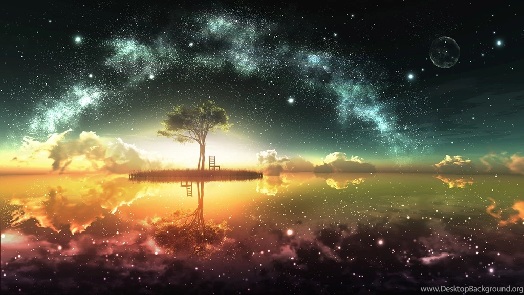 Fantasy World, Space, Sunset Wallpapers HD / Desktop And Mobile ...