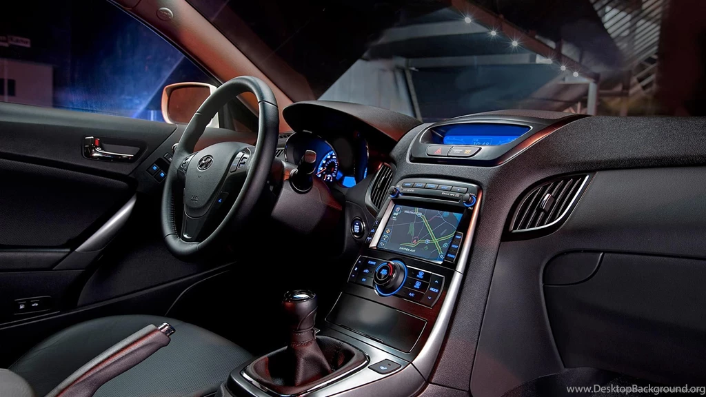 HD Hyundai Genesis Coupe Interior Wallpapers