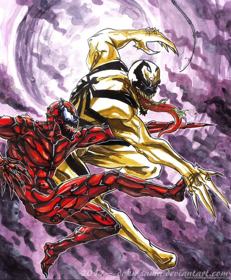 Carnage Vs Anti Venom Wallpaper.