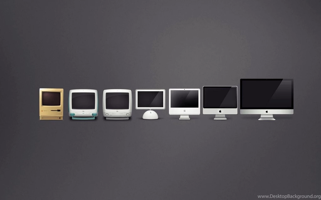 Mac Computers Evolution Apple Wallpapers HD. Free Desktop ...