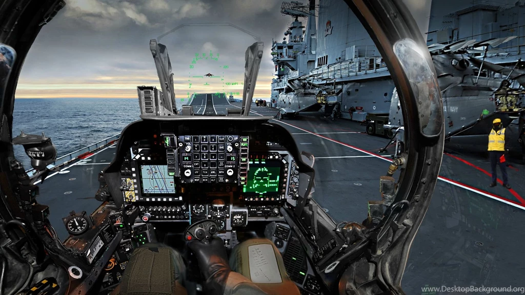 Download 1920x1080 View From The Jet Cockpit Wallpapers