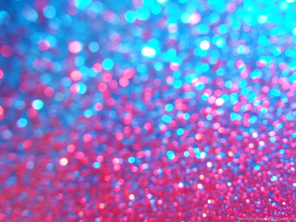 Pink And Blue Glitter Wallpaper.