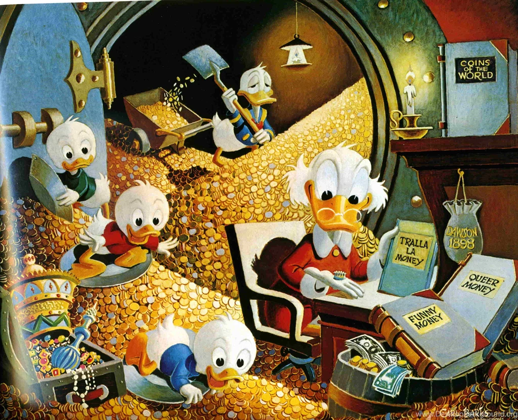 Donald Duck Scrooge Mcduck