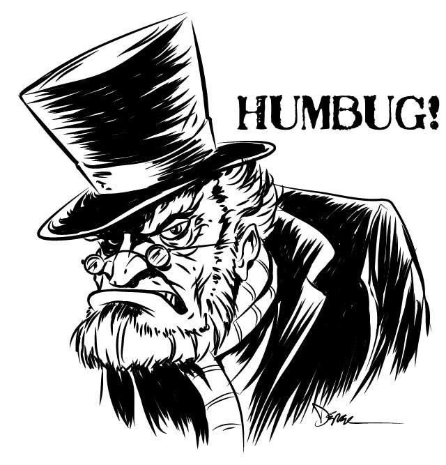 Mr Scrooge Cartoon