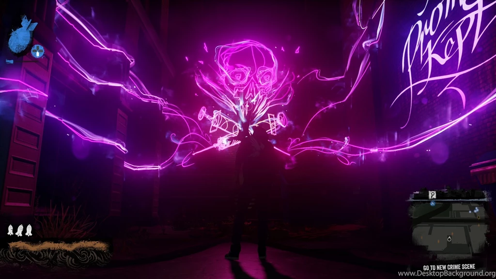 InFamous Second Son Neon Dash Wallpaper.