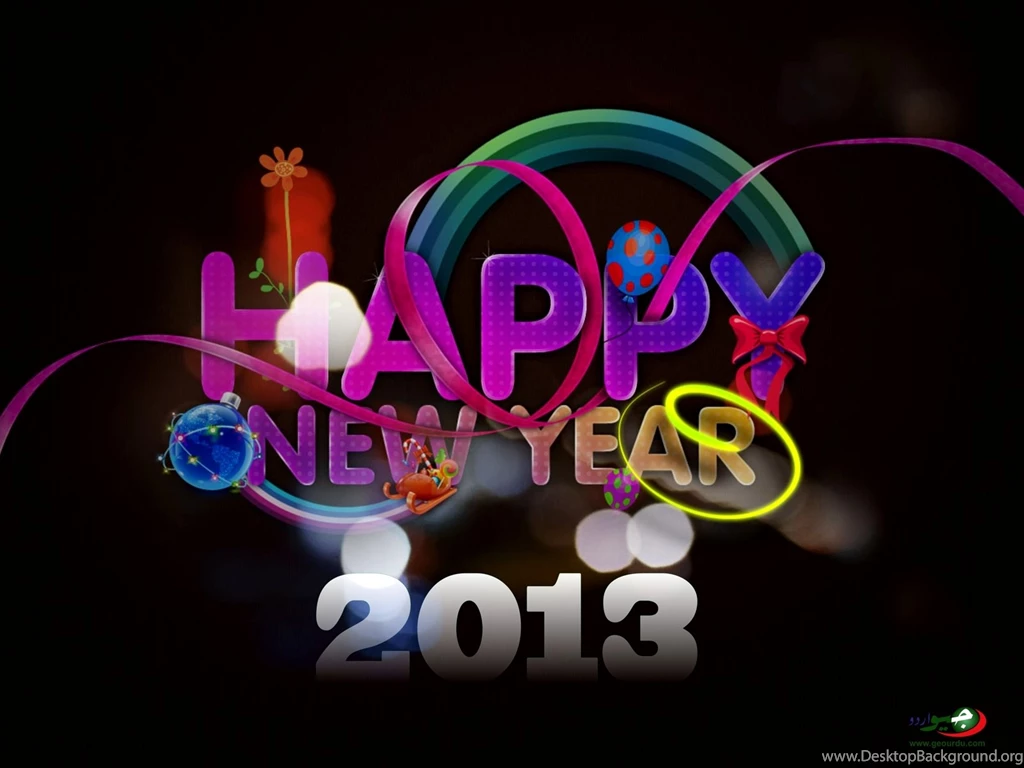Happy new year wallpaper for desktop 60 49784 Desktop Wallpapers ...