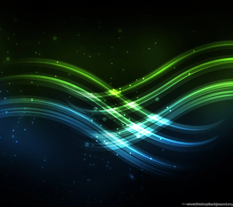 Download Blue And Green Waves Wallpapers For Sony Ericsson Xperia Arc