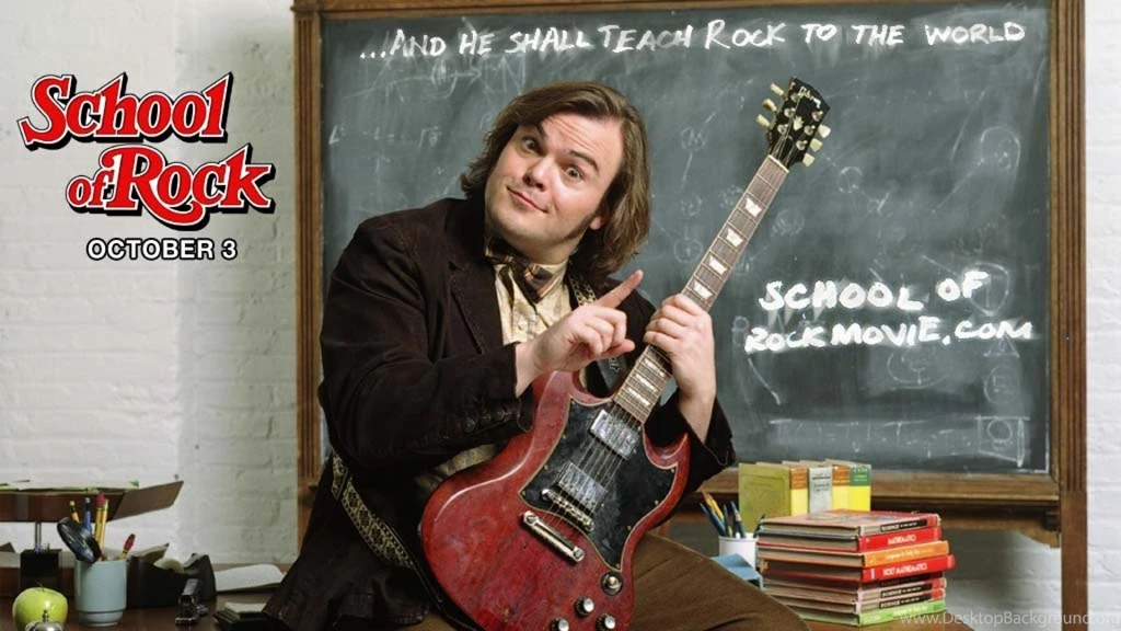 Jack Black In School Of Rock Hd Wallpapers   (