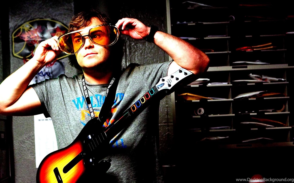 Jack Black Sunglasses Guitar Mood