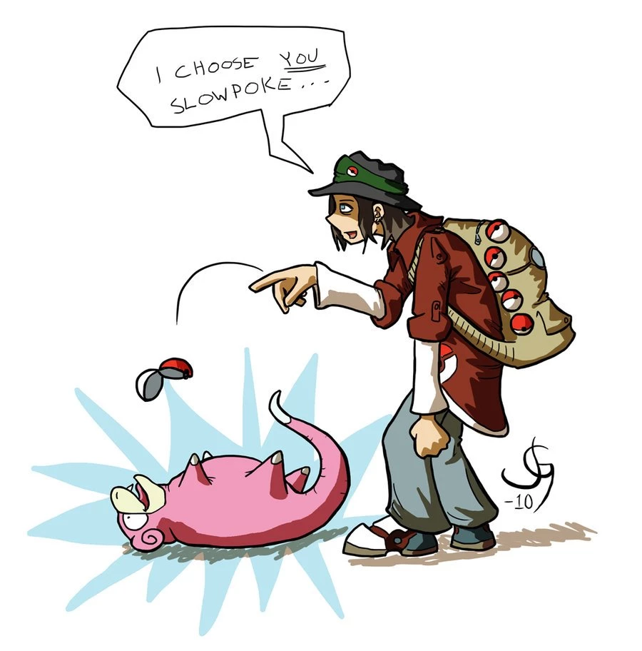 DeviantArt: More Like Pokemon  Slowpoke Valentine By Apeliotus