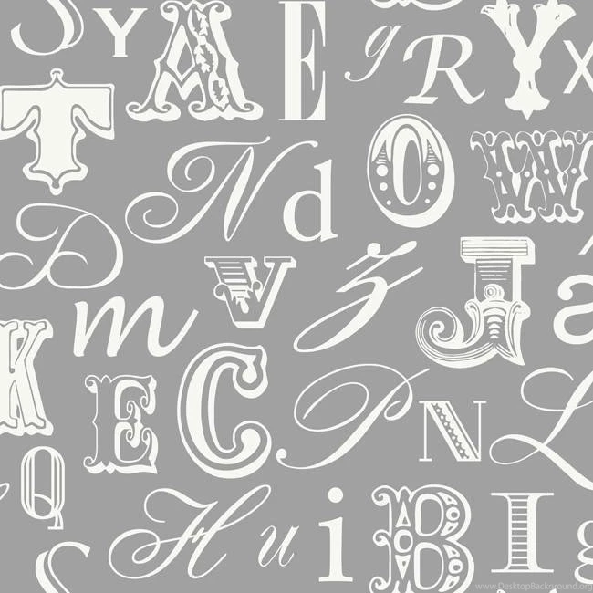 Grey Rb4278 Word Play Wallpapers By York