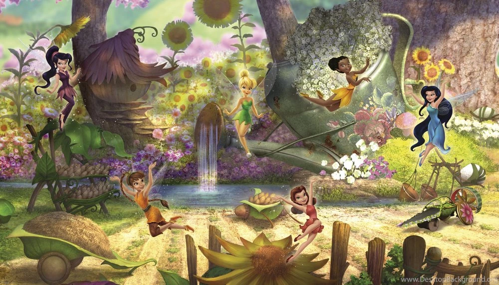 Disney Fairies Pixie Hollow XL Wallpapers Mural Wallpapers Inn Store