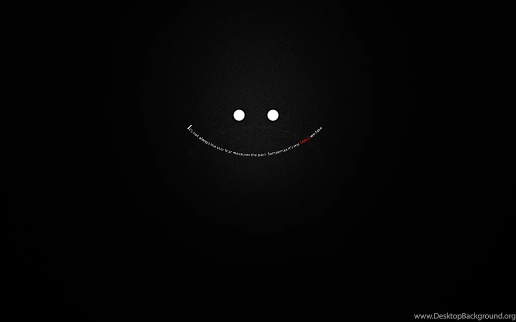 Desktop Wallpapers Smiles Textures Abstract Black Quotes Typography ...