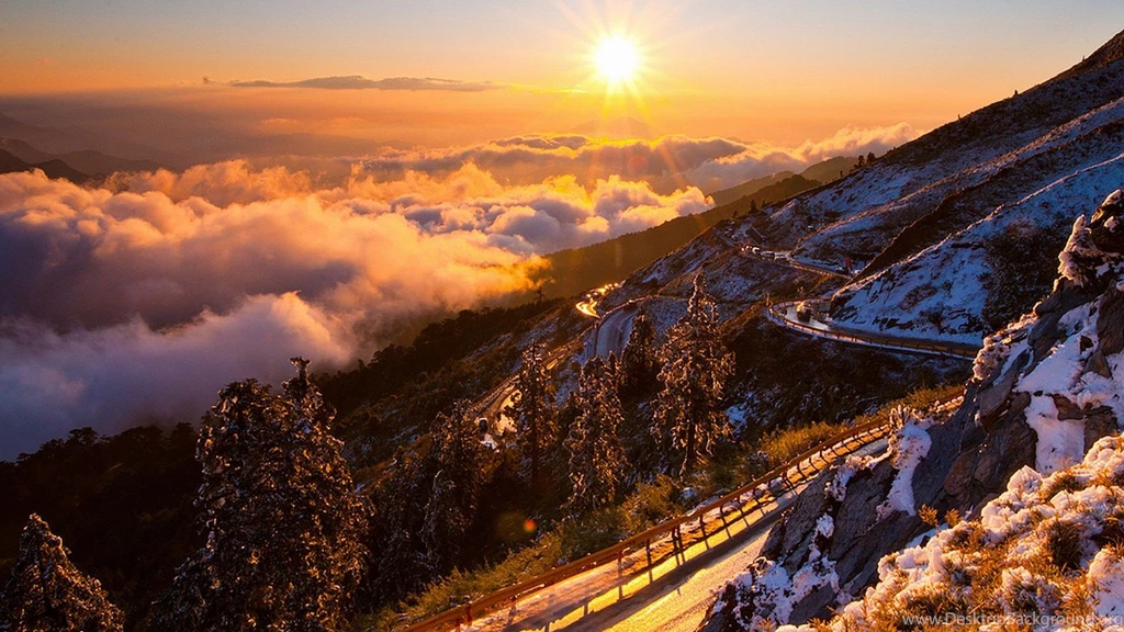 Mountain Sunrise Desktop Wallpapers Hd 19967 Wallpapers Wallpapers Hd ...