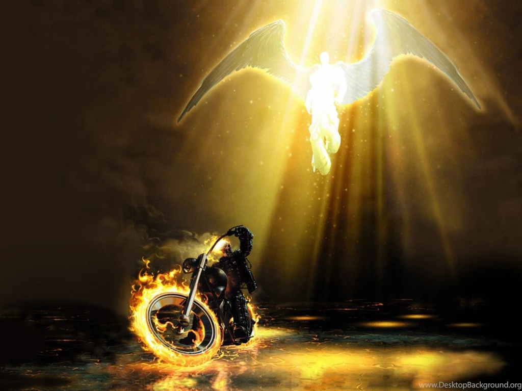 Awur Awuran: Ghost Rider Wallpapers Scary Horror Backgrounds
