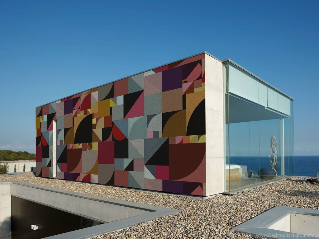 Geometric Outdoor Wallpapers BAUHAUS By Wall&decò Design Giovanni ...