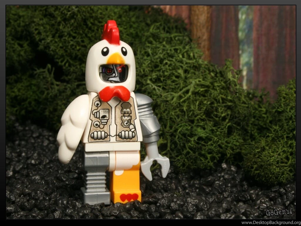140517 Lego Robot Chicken (unofficial, Fan MOC)