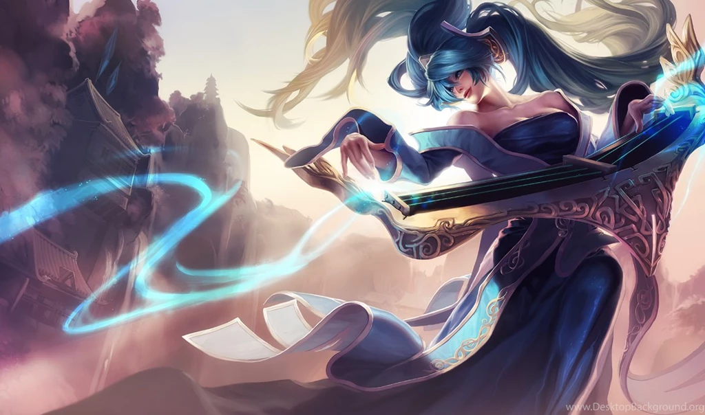 League Of Legends: Sona Wallpapers (Chinese+American)
