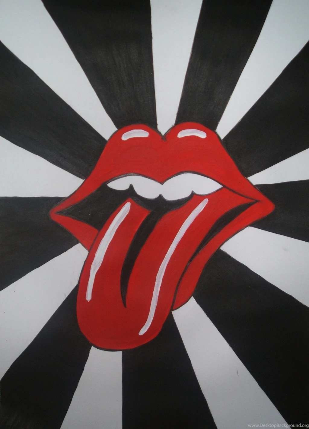Tribute To The Rolling Stones By World Without Colour On DeviantArt