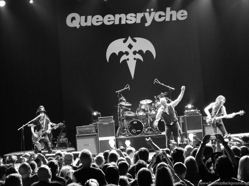 QUEENSRYCHE GEOFF TATE RUDY SARZO SIMON WRIGHT CLUB NOKIA 4/20 ...