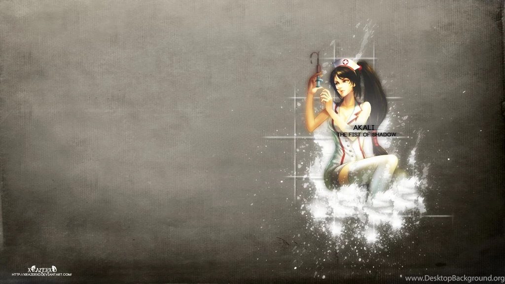 Download Wallpapers, Download 2560x1440 League Of Legends Akali ...