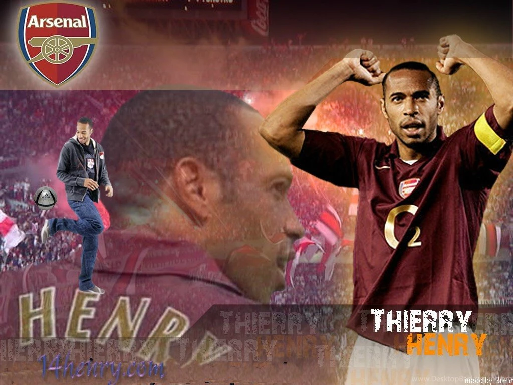 Thierry Henry Web Site: Thiery Henry Arsenal Wallpapers