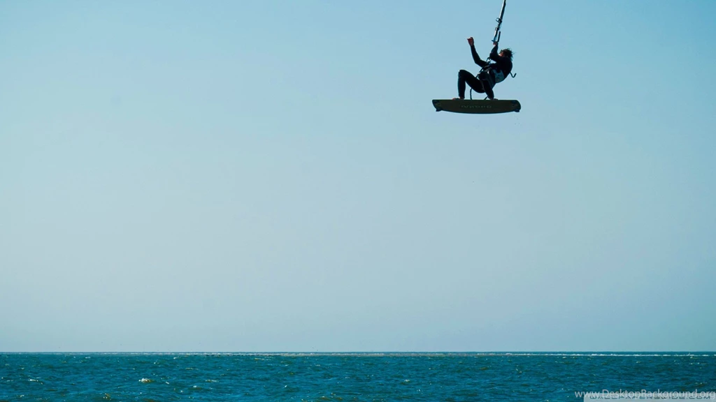 Kite Surfing Up In The Air 1920x1080 HD Wallpapers Sport / Surfing ...