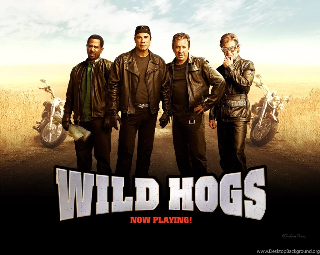 4 Wild Hogs HD Wallpapers