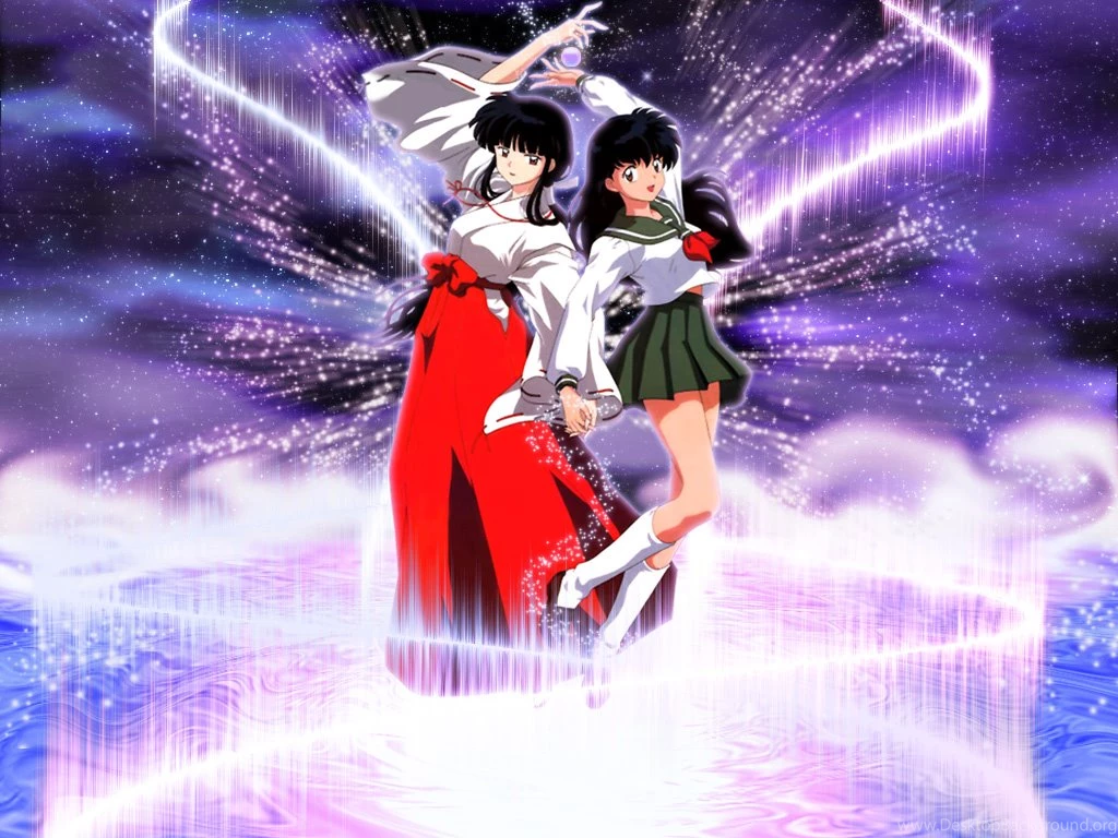 Inuyasha] Kikyo And Kagome Higurashi   Inuyasha Wallpapers ...