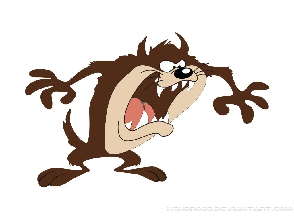 TazMania Dark Wallpapers 1024x768px