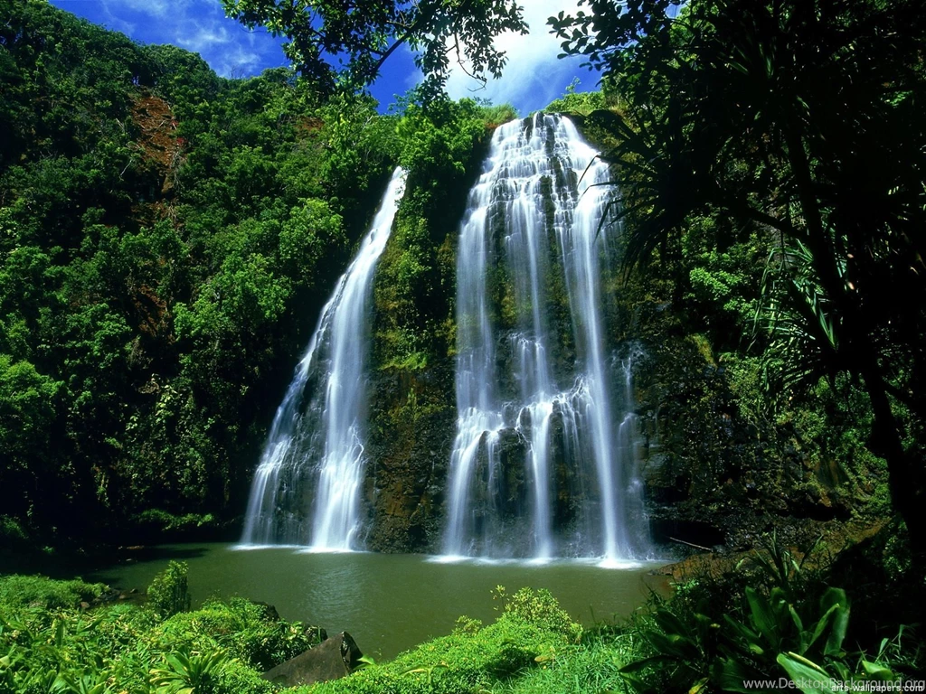 Kauai Wailua Waterfall Map