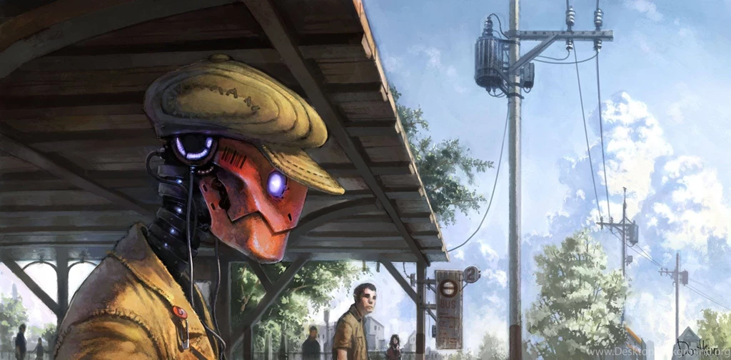 Robots Science Fiction Wallpapers (