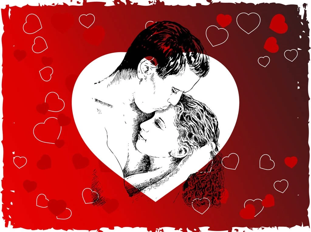 Lovers Backgrounds Vector Art & Graphics