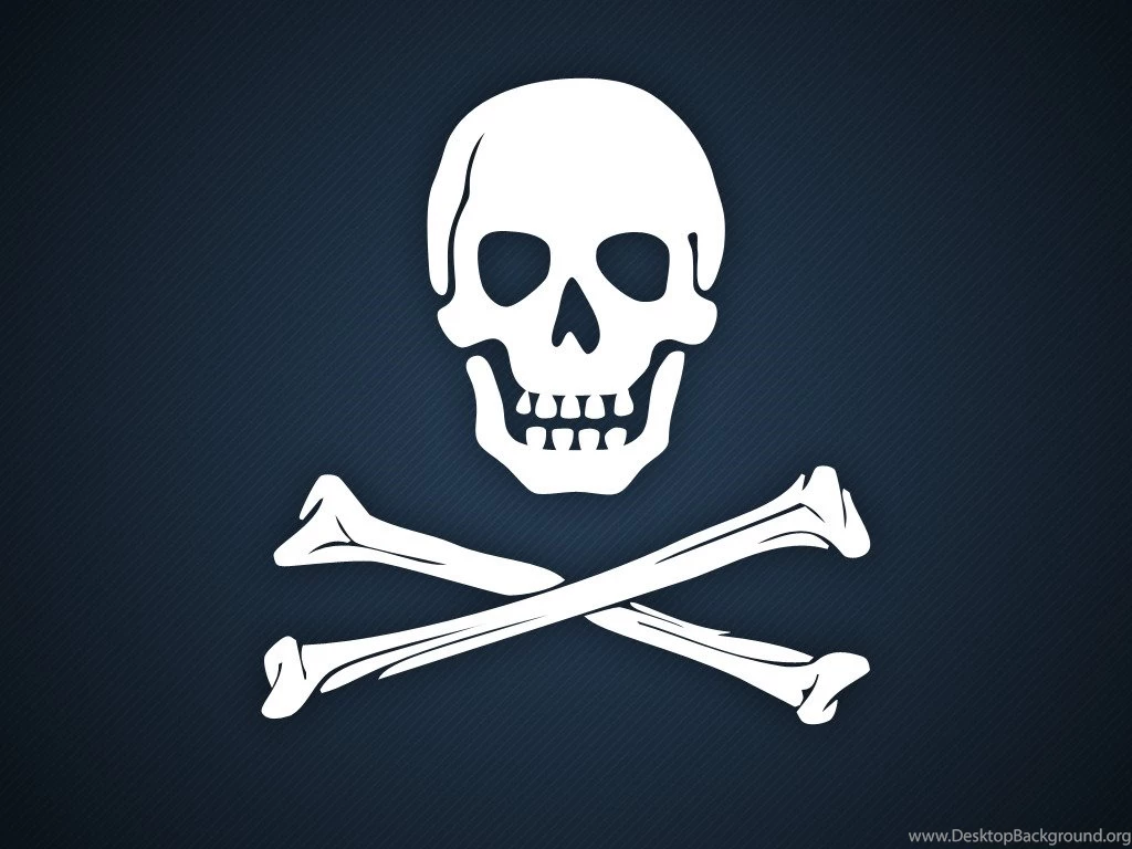 Wallpapers Skull Crossbones Bones Cross Flag Pirates Sea Ships ...