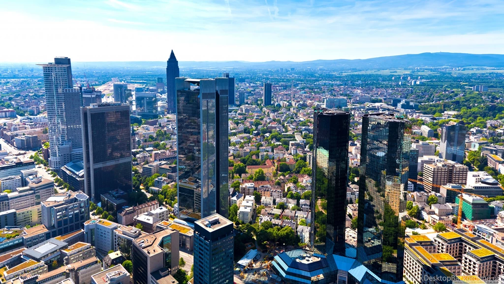 Frankfurt_panorama wallpaper 3840x2160 Wallpapers HD Wallpapers ...