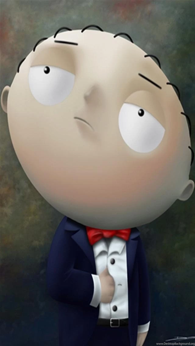 Stewie Griffin Portrait Funny iPhone Wallpapers, iPhone 5(s)/4(s ...