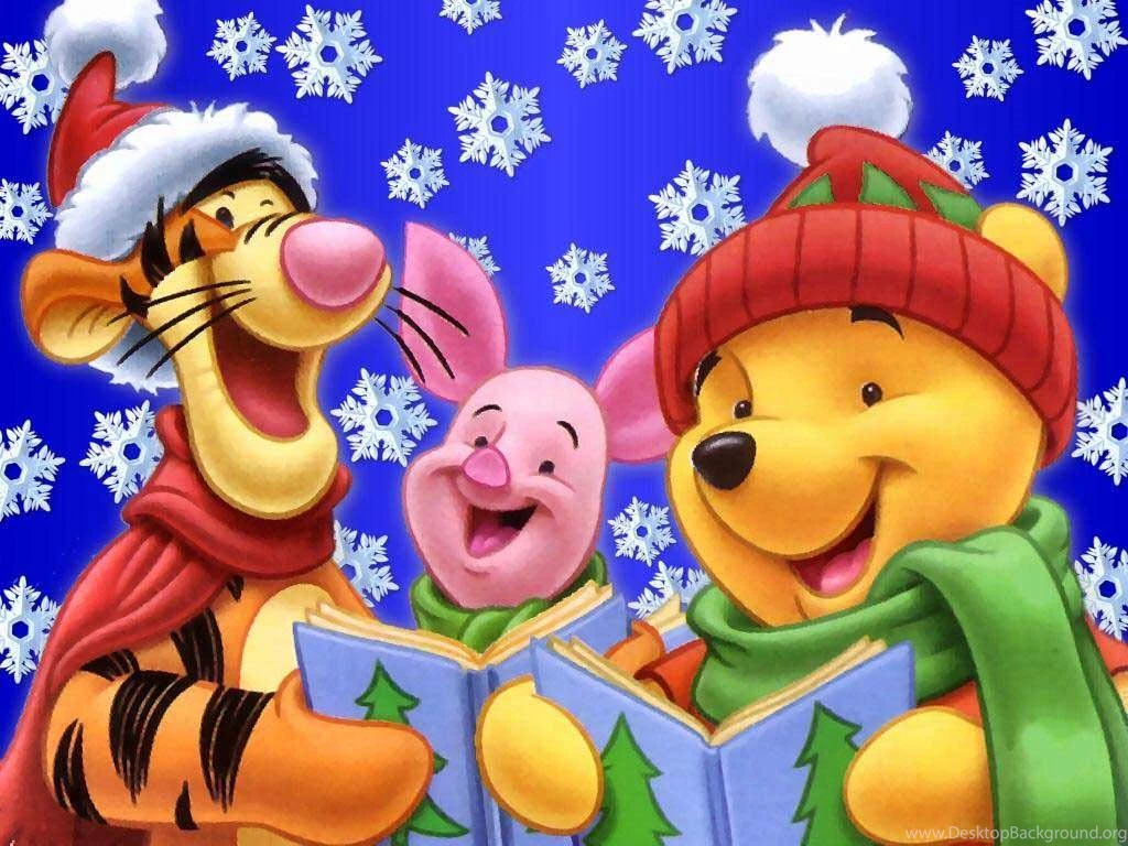 Winnie The Pooh Christmas Wallpapers With Tigger HD Wallpapers Inx